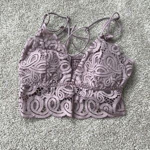 Pink bralette worn a few times